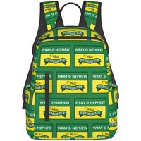 Wray And Nephew Backpack Daypack Large Capacity Children BookBag School Bag Shoulder Bags for Men Women