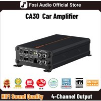 Fosi Audio CA30 Wzmacniacz Audio do Samochodu 4-kanałowy Wzmacniacz Klasy D HIFI Stereo Wzmacniacz Subwoofera 100W*4@4Ω z Funkcją Bridging
