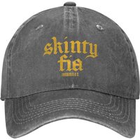 Fontaines DC Merch Skinty Fia Denim Fabric Cap Casual Baseball Caps Adjustable Hat Summer Unisex Baseball Hats