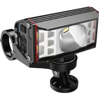AliExpress NONE LED Bicycle Front Light USB Rechargeable Bike Handlebar Flashlight Waterproof Outdoor Bike Headlight for Night Riding