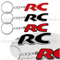 Car Keychain RC Emblem Keyring Metal Key Chain Ring Holder Badge For Peugeot RC 206 207 208 308 408 508 GT Accessories