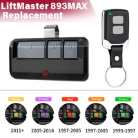 For LiftMaster 893MAX 891LM Craftsman Garage Door Opener Remote Keychain 371LM 893LM 971LM Yellow learn button 315MHz Universal