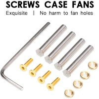 Jumpeak Exquisite Screw For 80mm 90mm 120mm 140mm Computer PC Gamer 25mm Thickness Case Cooling RGB Fan Diy Accessories