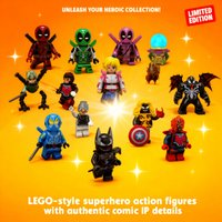 ICEMAN Deadpool MARVEL Legends Building Blocks Toys Bricks Kids Gifts Mini Action Figures TV1017-1024 Building Toys For Children