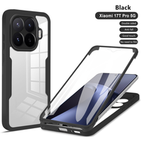 For Xiaomi 17T / 17T Pro Case PET Soft Film Screen 360 Full Body Protector Transparent Tough Shockproof Bumper Back Cover