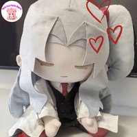 Game Cotton Doll Angela Lobotomy Corporation Attributes Gift Plush Stuffed Figurine Toys 40CM Plushie Clothes Outfit Pillow