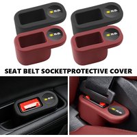 Car Seat Belt Base Buckle Anchor Socket Anti-collision Protection Accessory For Renault RS Clio Dacia Scenic Twingo Kadjar Zoe