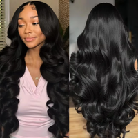 40 Inch Body Wave 13x6 HD Lace Frontal Wig Human Hair 360 Brazilian Pre Plucked Lace For Women 13x4 Lace Front Wigs 220 Density