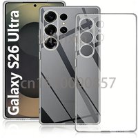 Ultra Thin Clear Camera Protection Case Cover Case Cover for Samsung Galaxy S26 Ultra Plus S25 FE