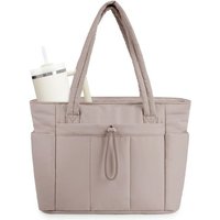 New Puffy Padded Female Handbag Multiple Pockets Soft Tote Bag Lightweight Women Shoulder Bag Women