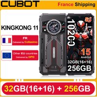 Cubot Kingkong 11 Wytrzymały smartfon 5G 10200mAh 16GB(8+8)GB+256GB/ 32GB(16+16)+256GB 108Mp+32Mp 6.72''Fhd+Ips Telefon komórkowy Nfc/Gps Android 15