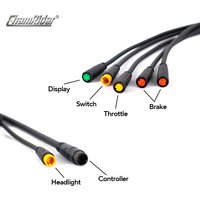 Electric Bike Brake Sensor Power Cut off Brake Lever Gear Shifter Combined Hydraulic Brake 2 Pin Julet Waterproof Connector Plug