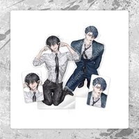 Special Civil Servant Plate Desk Decor Kneeling Position Standee Han Maru Collection Ornament Seonwoo Eden Acrylic Doll Keychain