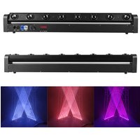Beam 8x12W RGBW LED Moving Head Licht DJ-Controller Disco Bar Spotlight Kirche Markt KTV DJ Party Weihnachtsbeleuchtung Publikum