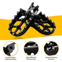 AliExpress JFGRACING For KAWASAKI KX KLX KX450R HONDA CRF150F 230F 250F XR125L 150L Foot Peg CNC Ebike Pedals Motorcycle Footrest Accessories