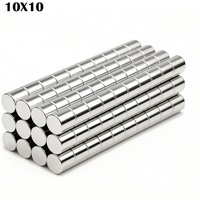 5-20Pcs 10x10mm Super Powerful Magnets Neodymium Magnet 10x10mm Round Disc Strong Magnet NdFeB Neodymium Magnets DIY magnetic
