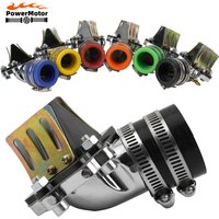Motorcycle Carburetor Intake Manifold Horizontal Minarelli for Yamaha JOG 50 90 3KJ 1e40qmb 4DM Motorbike Scooter 50cc 70cc 90cc