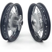 Off-Road Motorcycle CRF50 Wheel Hub Steel Rim 1.40x10 Inch Front and Rear Wheel Rims