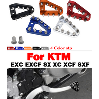 AliExpress PRO AODB Motorcycle CNC Machined Rear Brake Pedal Step Plate Tip For KTM SX SXF EXC XC XCF XCFW TC TE FE 2008-2016 Dirt Bike Accessories