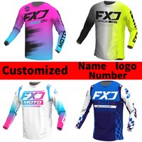 FXJ Motocross jersey Off road pink mx jerseys Dirt Bike adult racing Enduro MTB Motorcycle