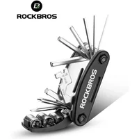 AliExpress ROCKBROS 16 in 1 Bike Bicycle Multi Repair Tool Set Kit Hex Spoke Cycle Screwdriver Tool Wrench Mountain Cycle Tool Sets Black