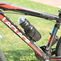 Bicycle Bottle Cage Holder Mount with 750mL Water Bottle for Mountain Road Bike