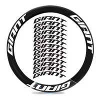 AliExpress NONE 12pcs Road Bike Decal Stickers for Two Wheels Set Cycling Decals GIANT Bicycle DIY Sticker for Rim/disc Brake Accessories