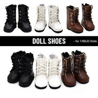 1 Pair 30cm Doll Fashion Shoes Female Doll Boots Fit for 1/6 BJD Dolls Accessories Leather Doll Wear Colorful Long Knees Boots
