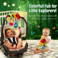 Baby Rattles Toy Hanging Spiral Crib Stroller Travel Car Seat Musical Activity Toys for Boys Girls Cute