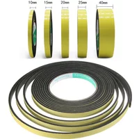 2M Self-Adhesive EVA Foam Seal Strip 5-40mm Width Sponge Gasket for Anti-Collision & Waterproofing
