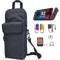 New Shoulder Bag Portable Carrying Case Anti-Scratch Cover Compatible Nintendo Switch 2/Steam Deck/Rog Ally Game Console