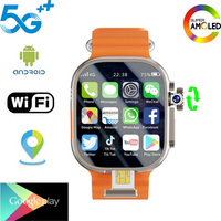 S10 Ultra Max Smartwatch 4G 5G Android 10.0 2.2inch Amoled Rotary Camera Video Call GPS WIFI App Download Smart Watch Men Women