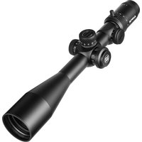 SPINA OPTICS HD 6-24x50 Second Focal Plane Scope Glass Etched Reticle Mid Dot Sight Side Parallax Turrets Lock Reset