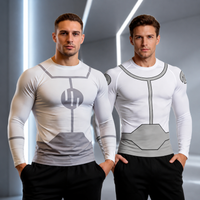 Invincible Cosplay Rash Guard BJJ Gym Shirt Long/Short Sleeve Men Women Viltrumite Superhero Workout Top