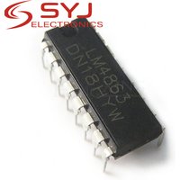 10pcs/lot LM4863D LM4863N LM4863P LM4863 DIP16 Two-way audio amplifier IC In Stock