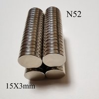 AliExpress NONE N52 15x3 15x5mm magnetic motor Scooter Aimant Magnets Ebike sylinder Search Fridge Refrigerator Project Dropshipping Customised