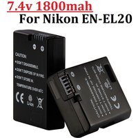 EN-EL20A EN-EL20 BATTERY 1800MAH FOR NIKON COOLPIX A 1 AW1 P950 P1000 FOR NIKON 1 J1 J2 J3 S1 V3 EL20 EL20A CAMERA