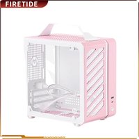 C24 Sugar Cube Air&TypeC Version Portable Mini Desktop Chassis Little Horizon ITX Computer Case With Tempered Glass PC Hardware