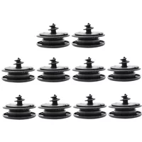 10x Universal Car Floor Mats Anti-Slip Clips Carpet Fixing Grips Clamps Holder Practical Plastic-Car Acesssories Tools