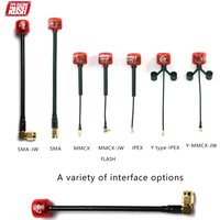 NEW RUSH Cherry 2 II 5.8G LDS 1.8dBi LHCP/RHCP FPV Antenna SMA IPEX MMCX