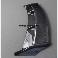 ABS High Quality Car Spoiler for Rear Trunk Roof Lip Front Wing XR5 RS Style Double Deck Spoiler for FORD FOCUS MK2 ST 2008