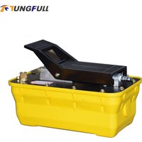 Pneumatic Hydraulic Pump Foot Operated Pump 70Mpa 2.3L Manual Pump Power Unit Air Driven Hydraulic Pump plastics Beam Corrector