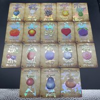 Anime OPCG Devil Fruits Collectible Card Logia Paramecia Zoan Hito Hito no Mi Ope Ope no Mi Goro Goro no Mi The Collector's Gift