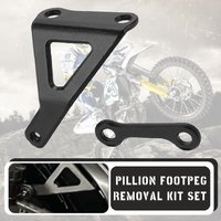 2026 2025 2024 Motorcycle Aluminium Pillion Footrest Removal Blanking Plate Set Footrest Cover For Yamaha MT-09 SP MT09 MT 09