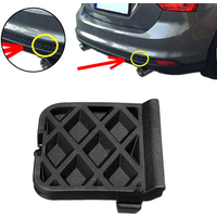 1705332 Black Replacement Durable Premium Rear Bumper Tow Hook Eye Cover Cap for Ford Focus Fwd III 2011-2016 MK3 MK4