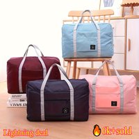 Space-Saving Foldable Lightweight Travel Bag, Portable Hand Luggage Duffle, Ideal Storage Bag for Gym Training, Weekend Getaways