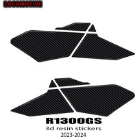 For R 1300 GS R1300GS GS 1300 Option 719 Triple Black Trophy 2024- 3D Sticker Side Frame Protector Sticker