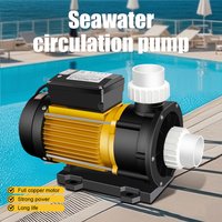 Seawater Pump Seafood Pool Raw Pool 220V Aquaculture Water Pump Fish Pond Pump Corrosion Resistant External Circulating Pumps