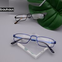 Lunettes de lecture T-1367 pour hommes et femmes, haute qualité, demi-monture, lunettes dioptriques pour hommes d'affaires, lunettes presbytes + 1.0 1.5 2.0 2.5 4