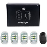 AliExpress NONE Motorcycle Wireless Led Strobe Light Remote Control Aircraft Light Navigation Warning Light Indicator For Car Bicycle Drone S0h9